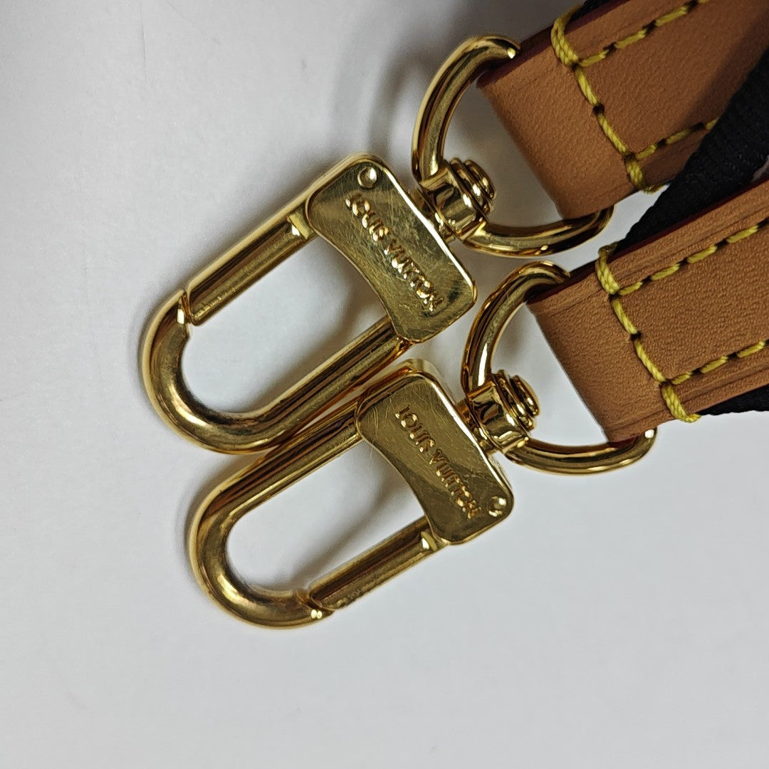 DIANE Monogram Coated Canvas Brown