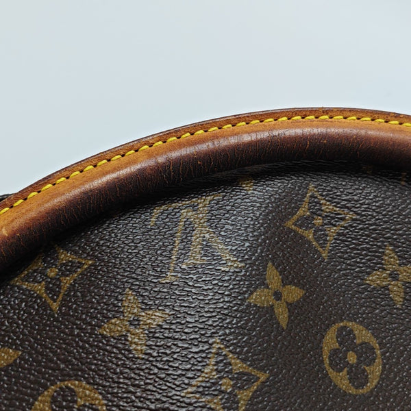 LOOPING MM Monogram Coated Canvas Brown