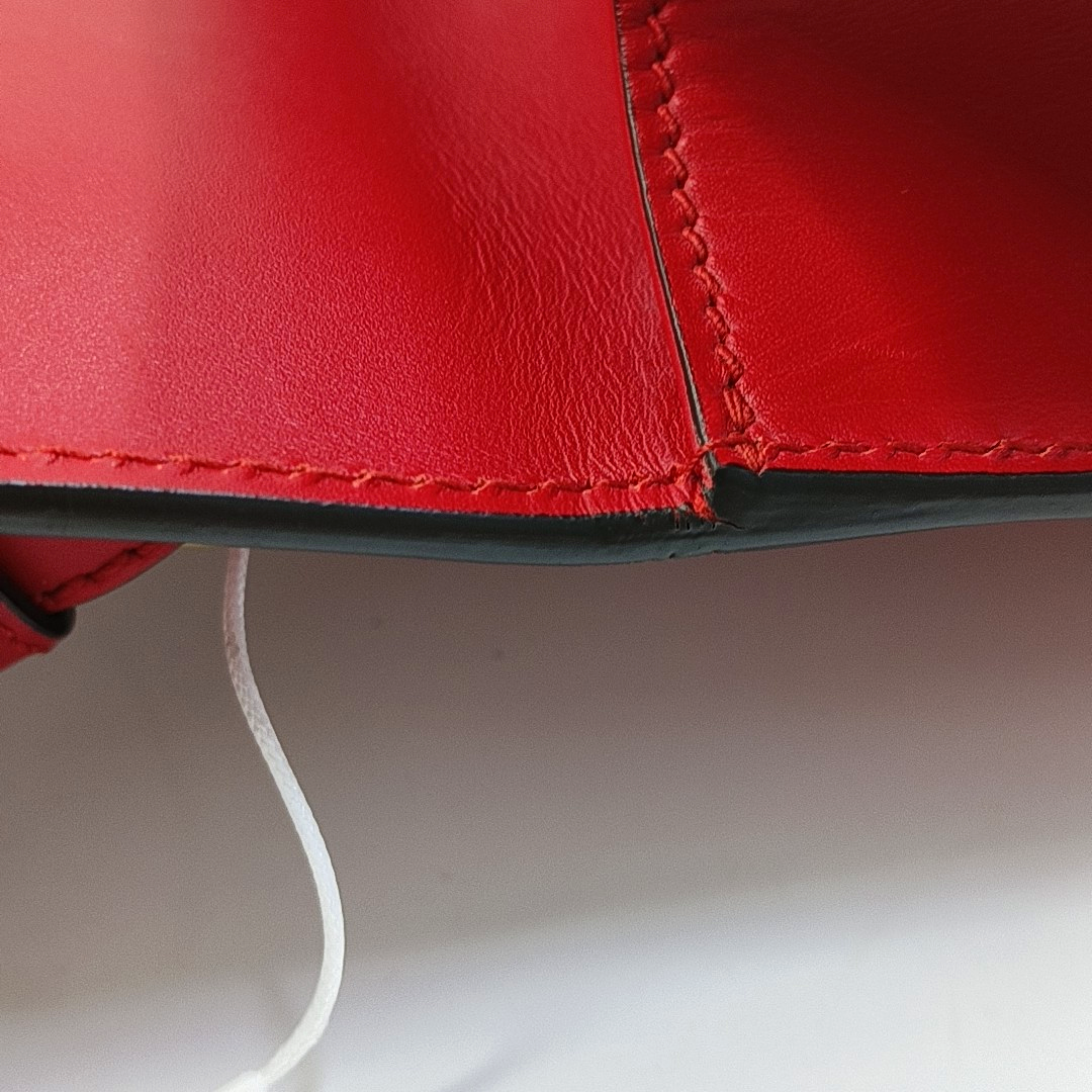 Authenticated pre-owned  Sylvie Small Calfskin Red - Shoulder Bag at Looply