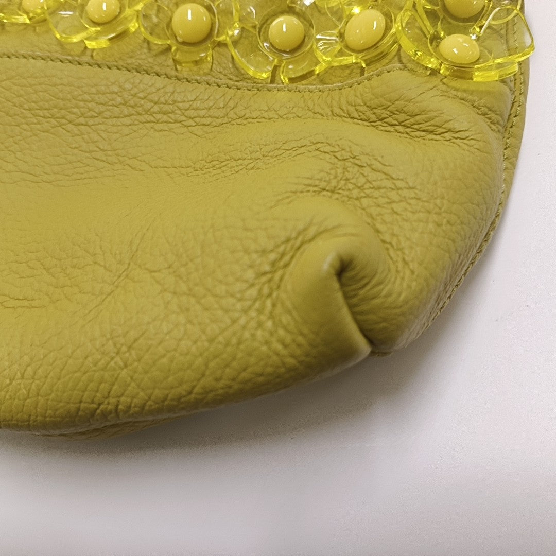 Calfskin Shoulder Bag Green