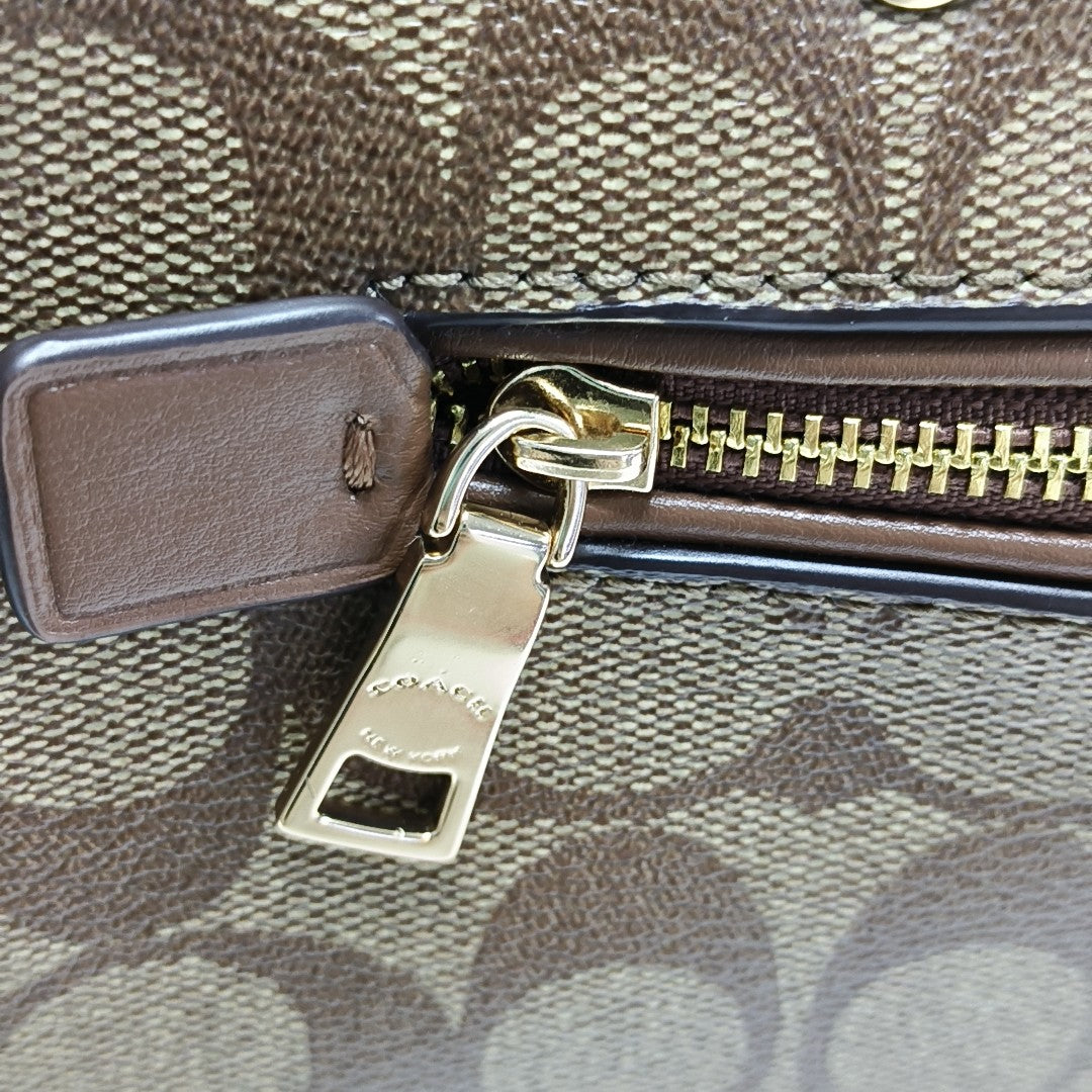 ROWAN Monogram Coated Canvas Beige