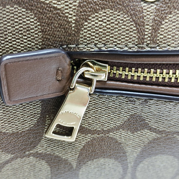 ROWAN Monogram Coated Canvas Beige
