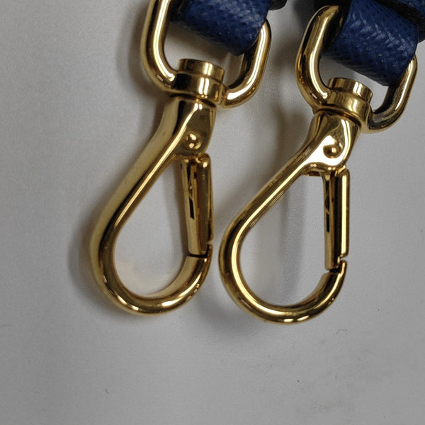 Galleria Super Mini Saffiano Calfskin Blue