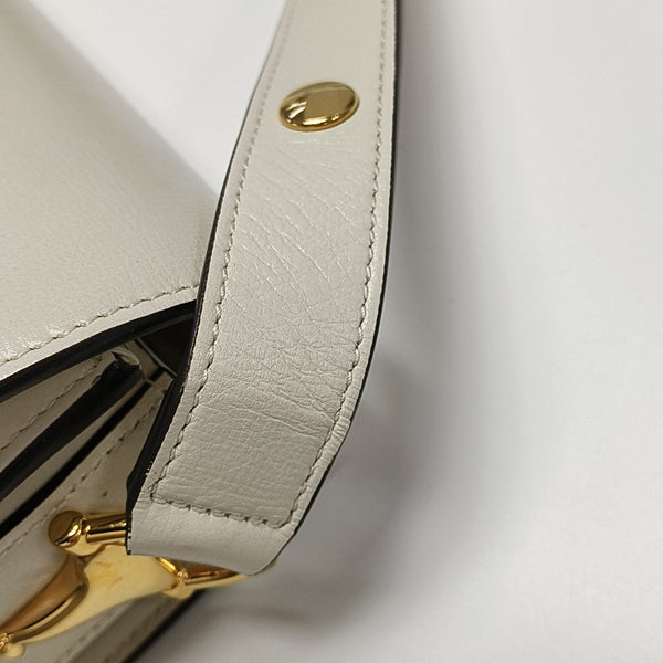 Horsebit 1955 Small Calfskin White