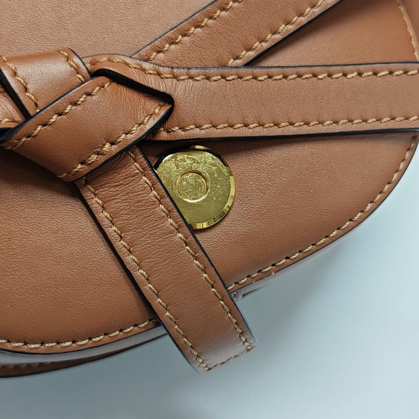 Gate Mini Calfskin Brown