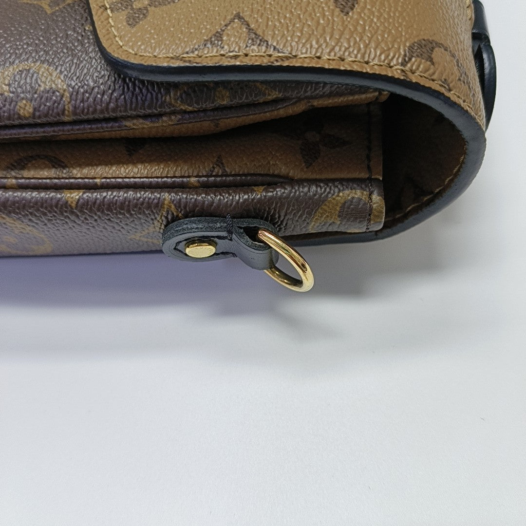 MÉTIS MM Monogram Coated Canvas Multicolor