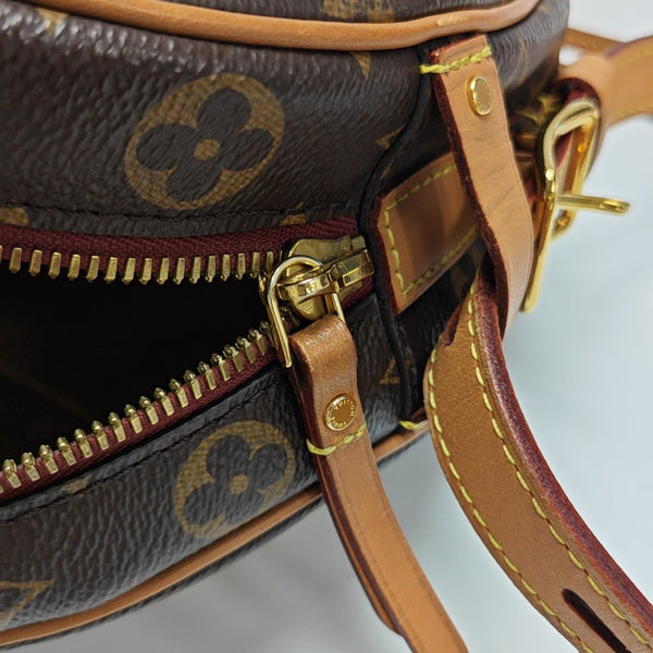 BOITE CHAPEAU MM Monogram Coated Canvas Brown