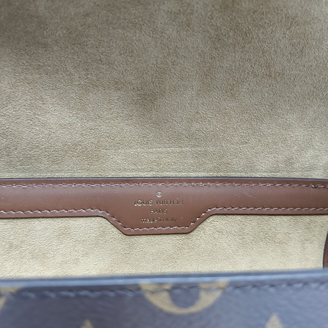 PAPILLON 19 Monogram Coated Canvas Brown