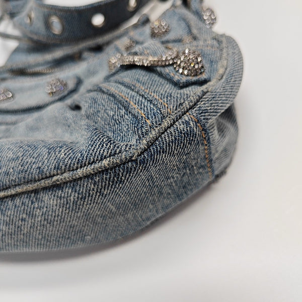 Le Cagole Mini Denim Blue