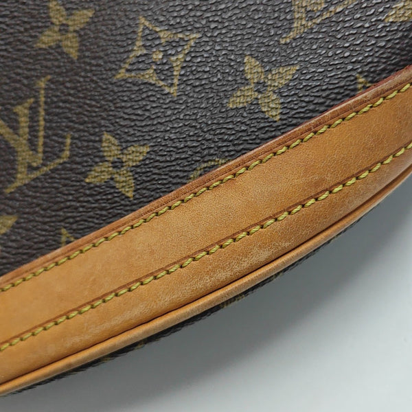 BUCKET PM Monogram Coated Canvas Brown