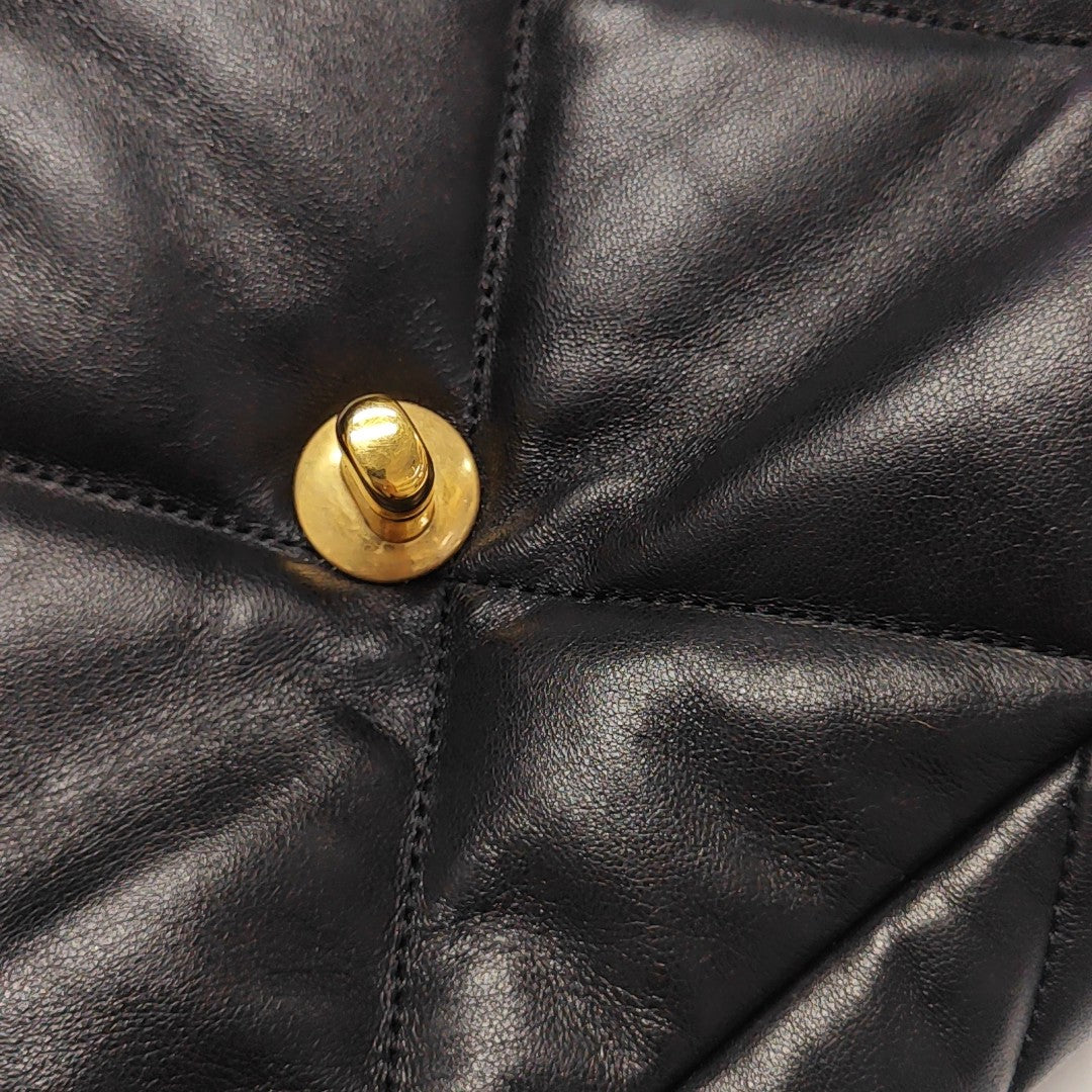 CHANEL 19 Small Quilted Lambskin Black