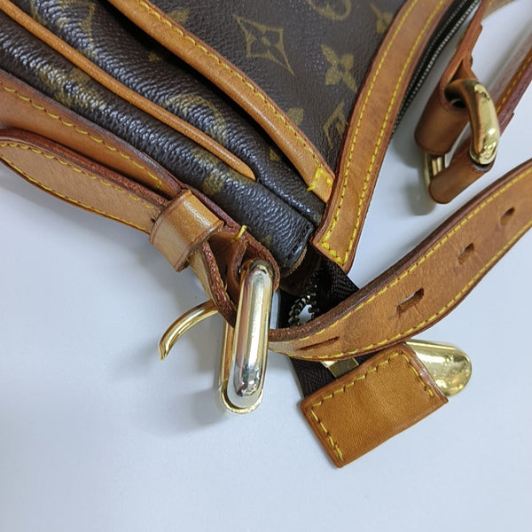TULUM GM Monogram Coated Canvas Brown