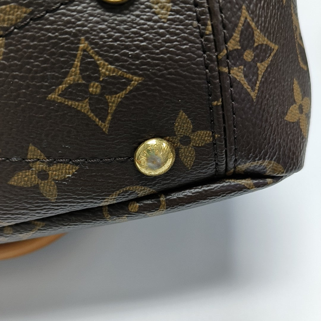 Pallas BB Lona Monogram Revestida Marrón