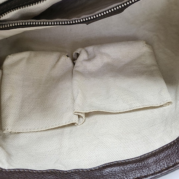Monogram Canvas Top Handle Bag Beige