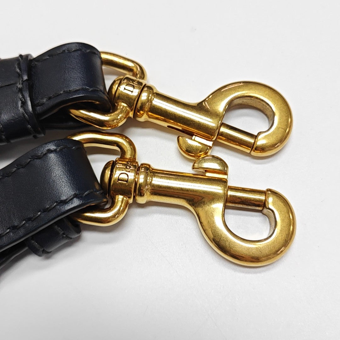 Saddle Mini Calfskin Blue