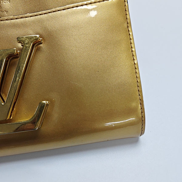 LOUISE Patent Leather Gold