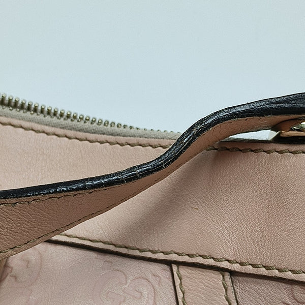 Monogram Calfskin Tote Bag Pink