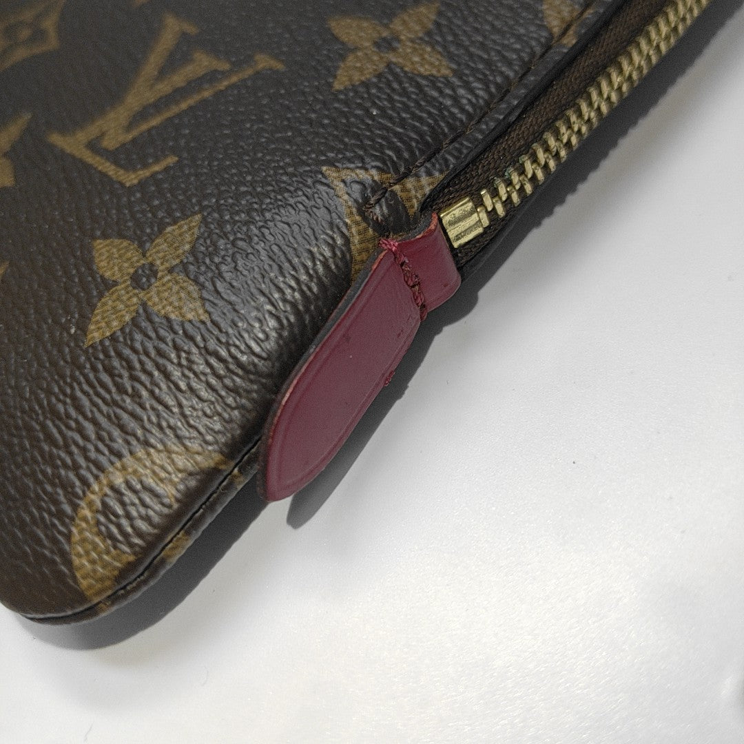 Etui Voyage PM Monogram Coated Canvas Brown
