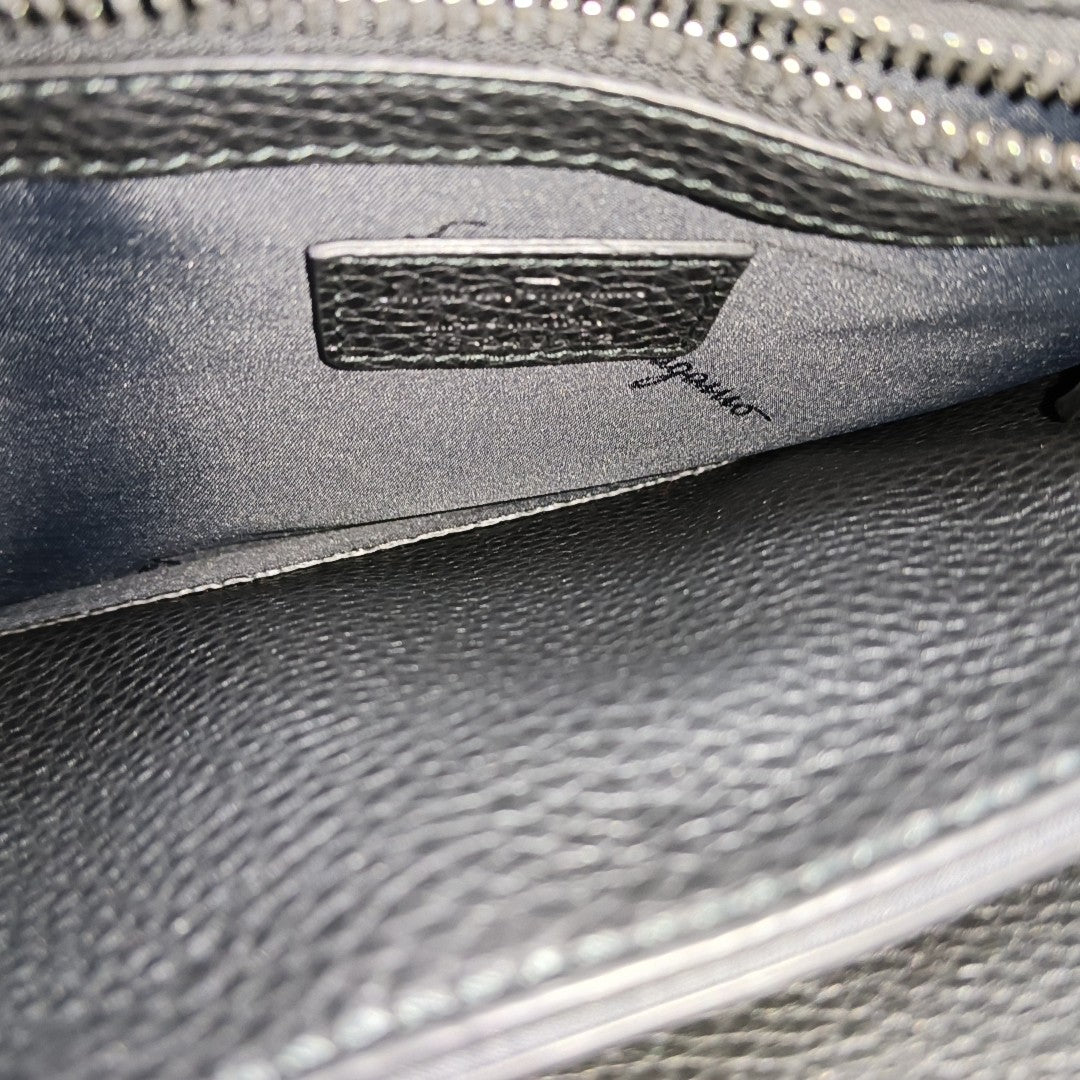 Calfskin Clutch Black