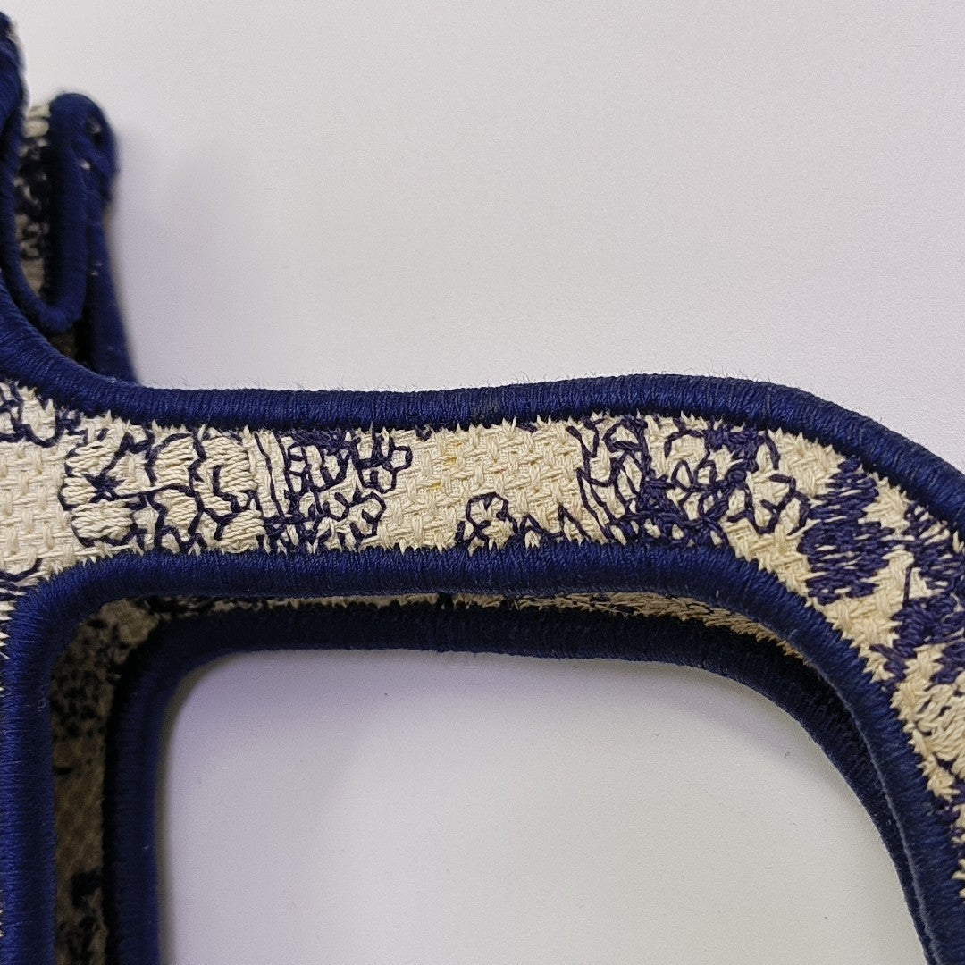 Book Tote Mini Fabric Blue