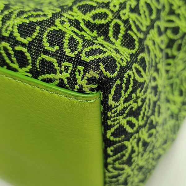 Monogram Canvas Top Handle Bag Green