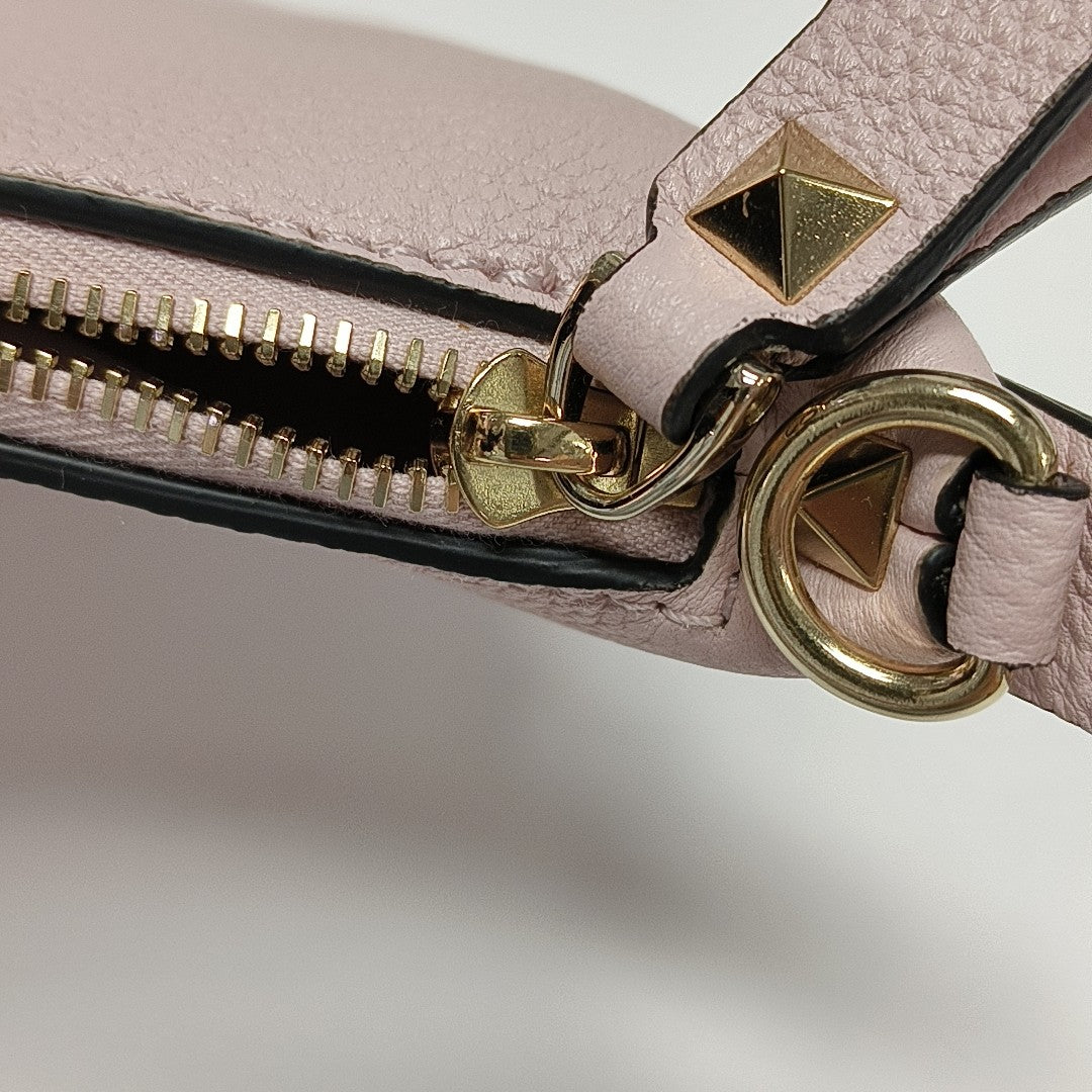 Calfskin Shoulder Bag Pink