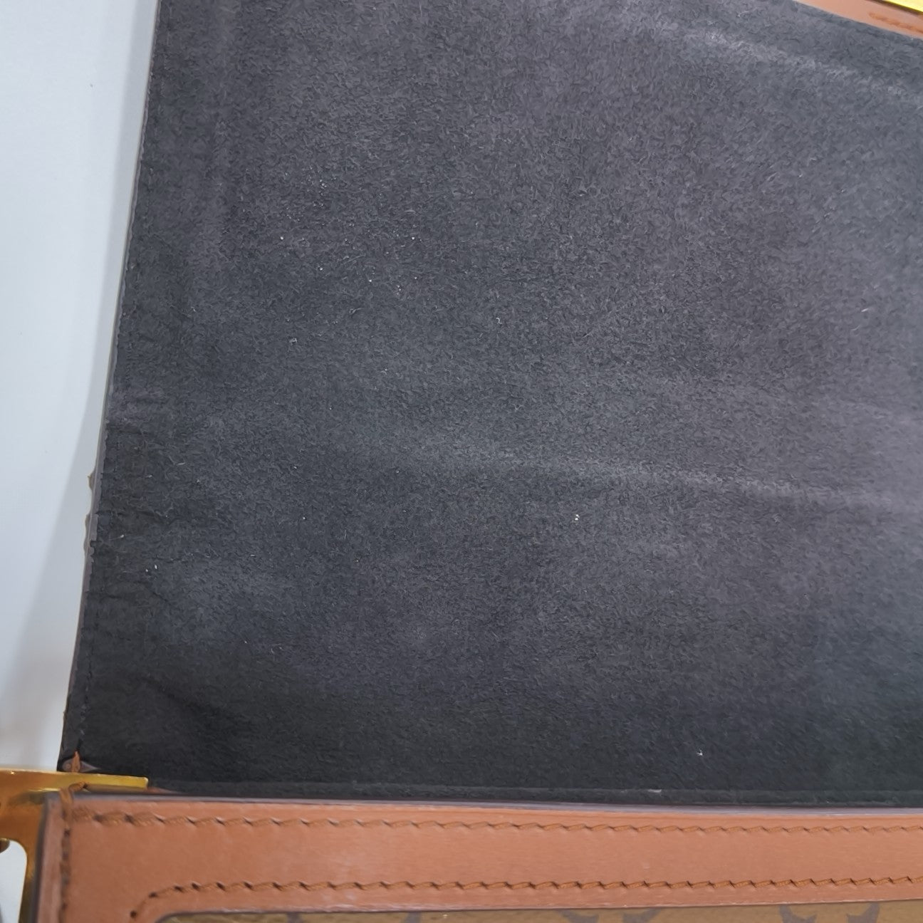 DAUPHINE MM Monogram Coated Canvas Brown