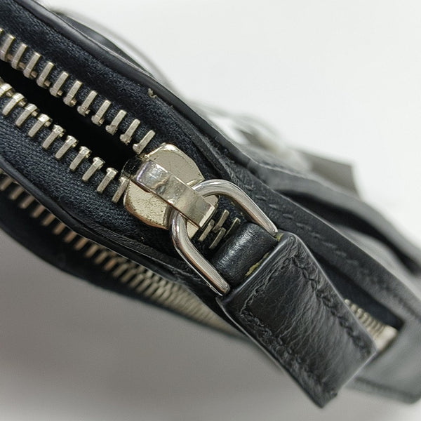 Calfskin Clutch Black