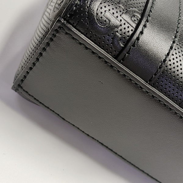 Monogram Calfskin Tote Bag Mini Black