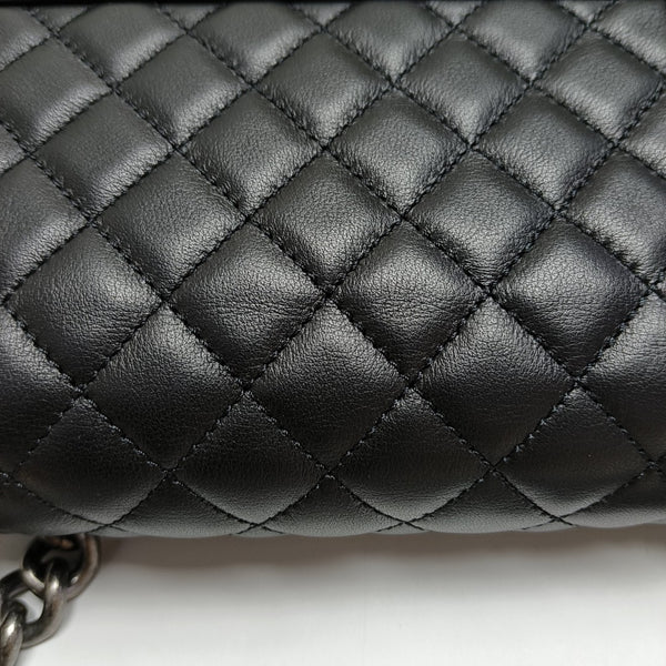 BOY CHANEL Small Quilted Calfskin Black