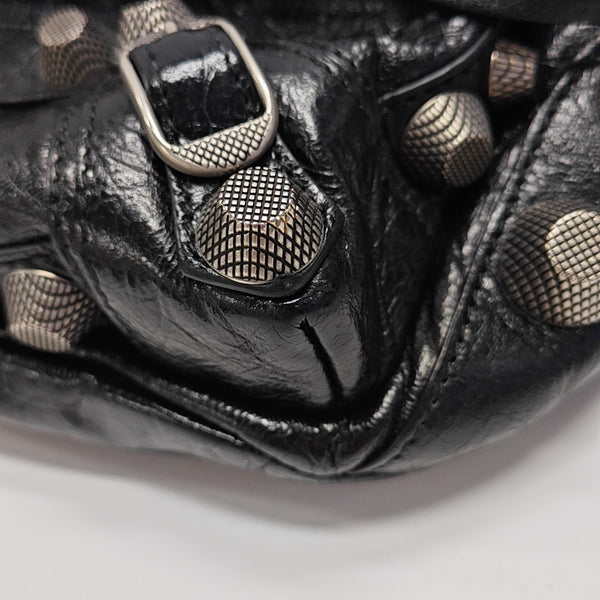 Le Cagole S Lambskin Black