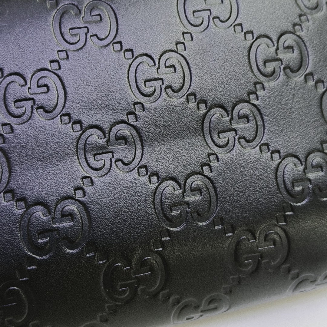 Signature Monogram Calfskin Black