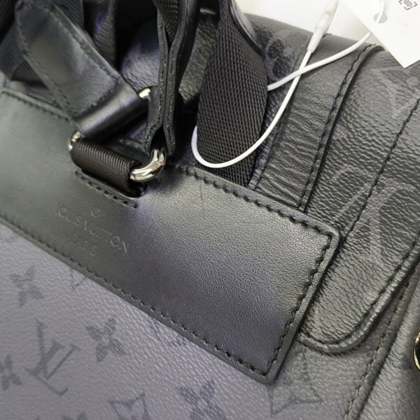 CHRISTOPHER PM Monogram Coated Canvas Gray