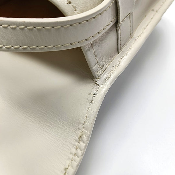 Authenticated pre-owned  Belvedere Coated Canvas White - Shoulder Bag at Looply