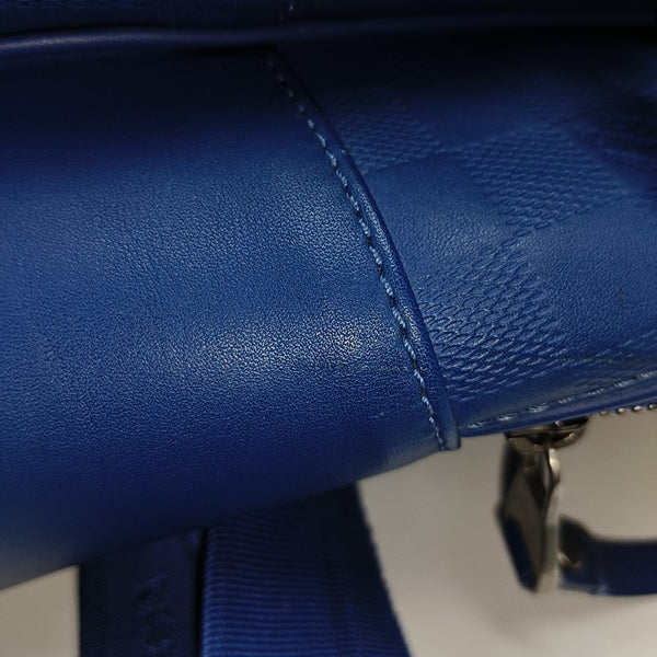 MICHAEL Damier Calfskin Blue