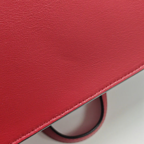 Flip Calfskin Red