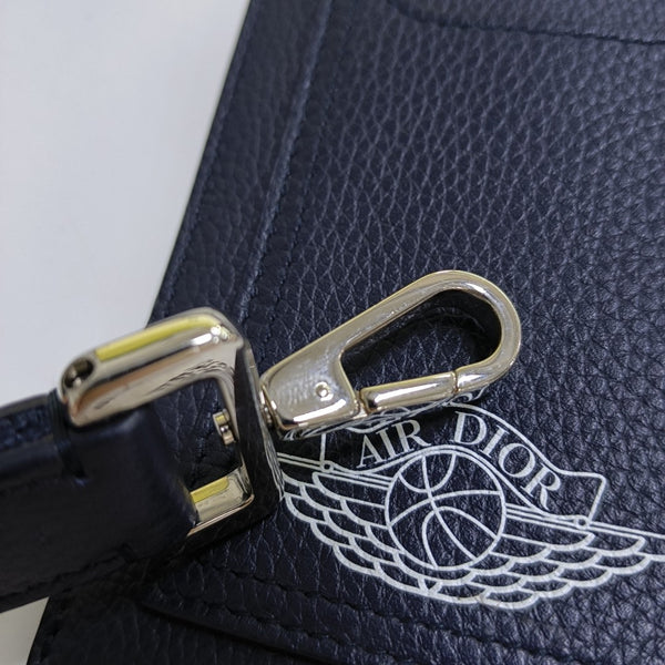 Calfskin Card Holder Blue