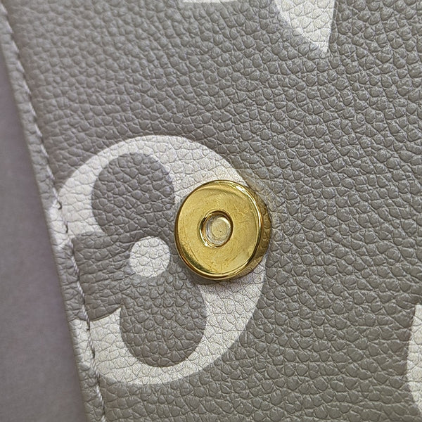 IVY Monogram Calfskin Gray