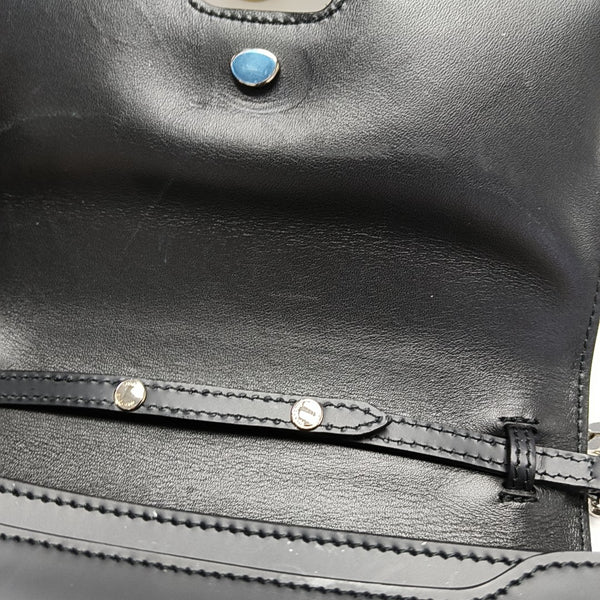 TB Small Calfskin Black