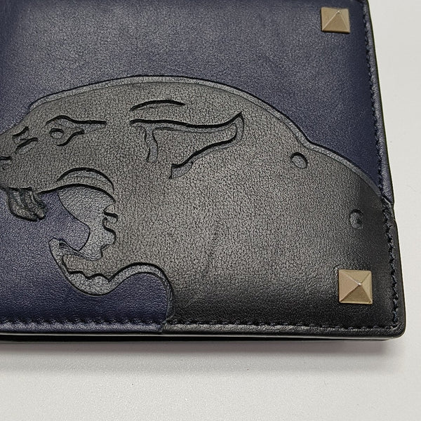 Calfskin Wallet Blue