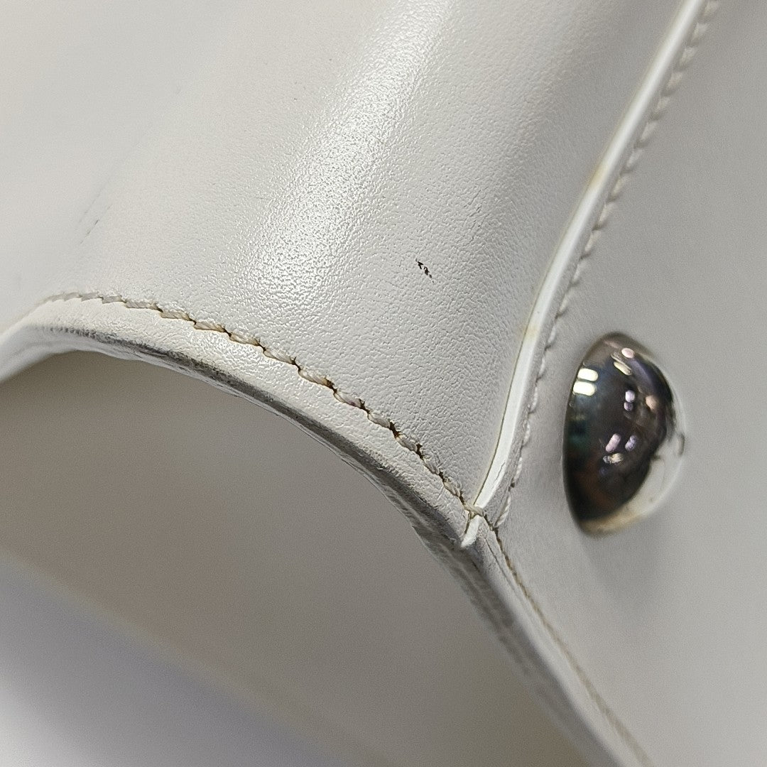 Brillant Calfskin White