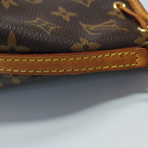 NÉONOÉ Nano Monogram Coated Canvas Brown