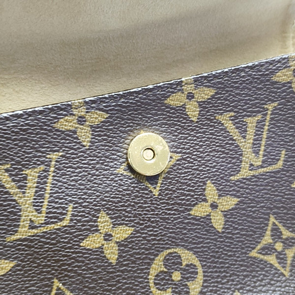 FLORENTINE Monogram Coated Canvas Brown