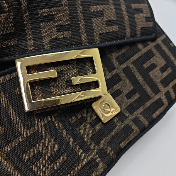Baguette Mini Fabric Brown