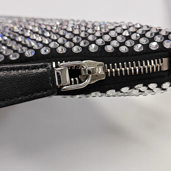 Special Material Top Handle Bag Silver