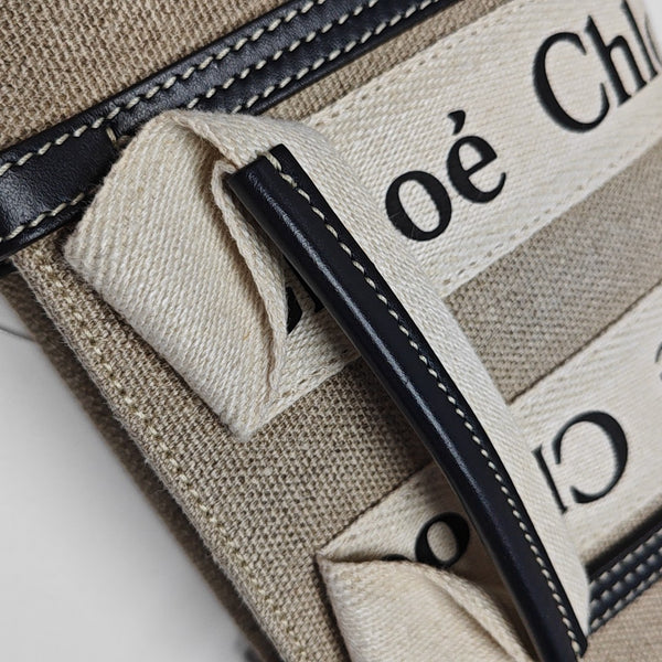Woody Mini Fabric Beige