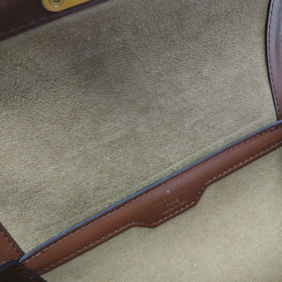 PAPILLON 19 Monogram Coated Canvas Brown