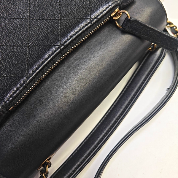 Quilted Calfskin Black