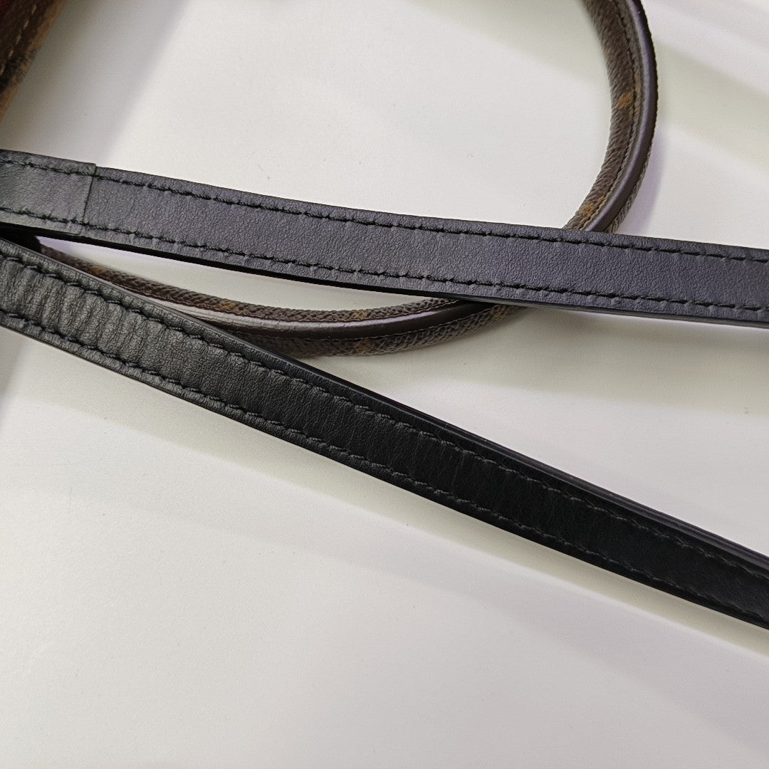 ONTHEGO MM Monogram Coated Canvas Brown