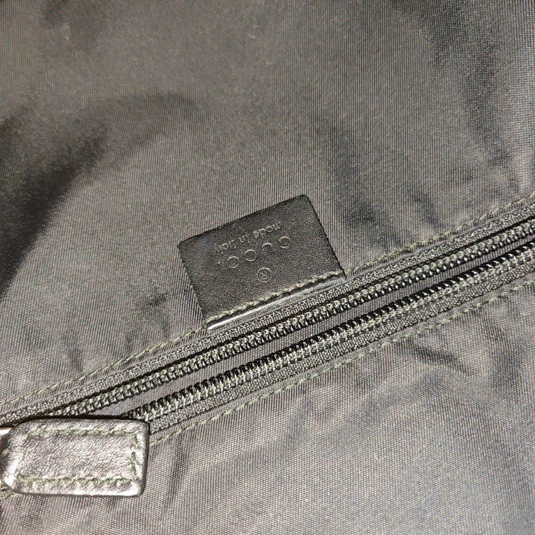 Canvas Shoulder Bag Black